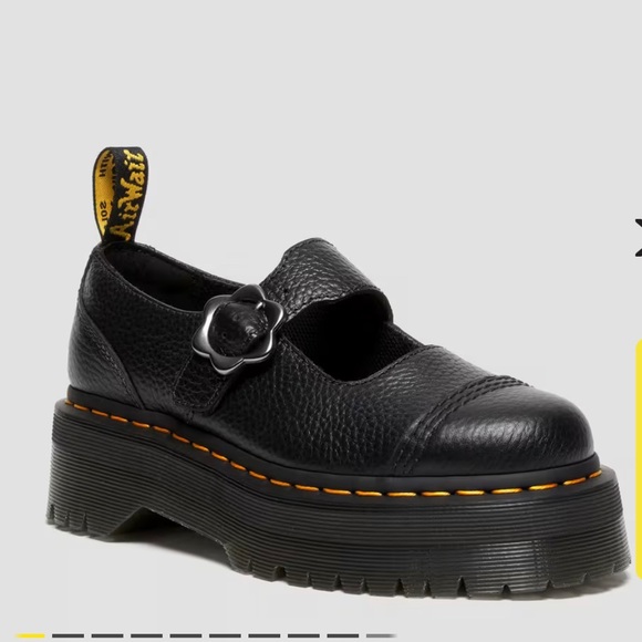 Dr. Marten addina flower black shoes - Picture 3 of 9